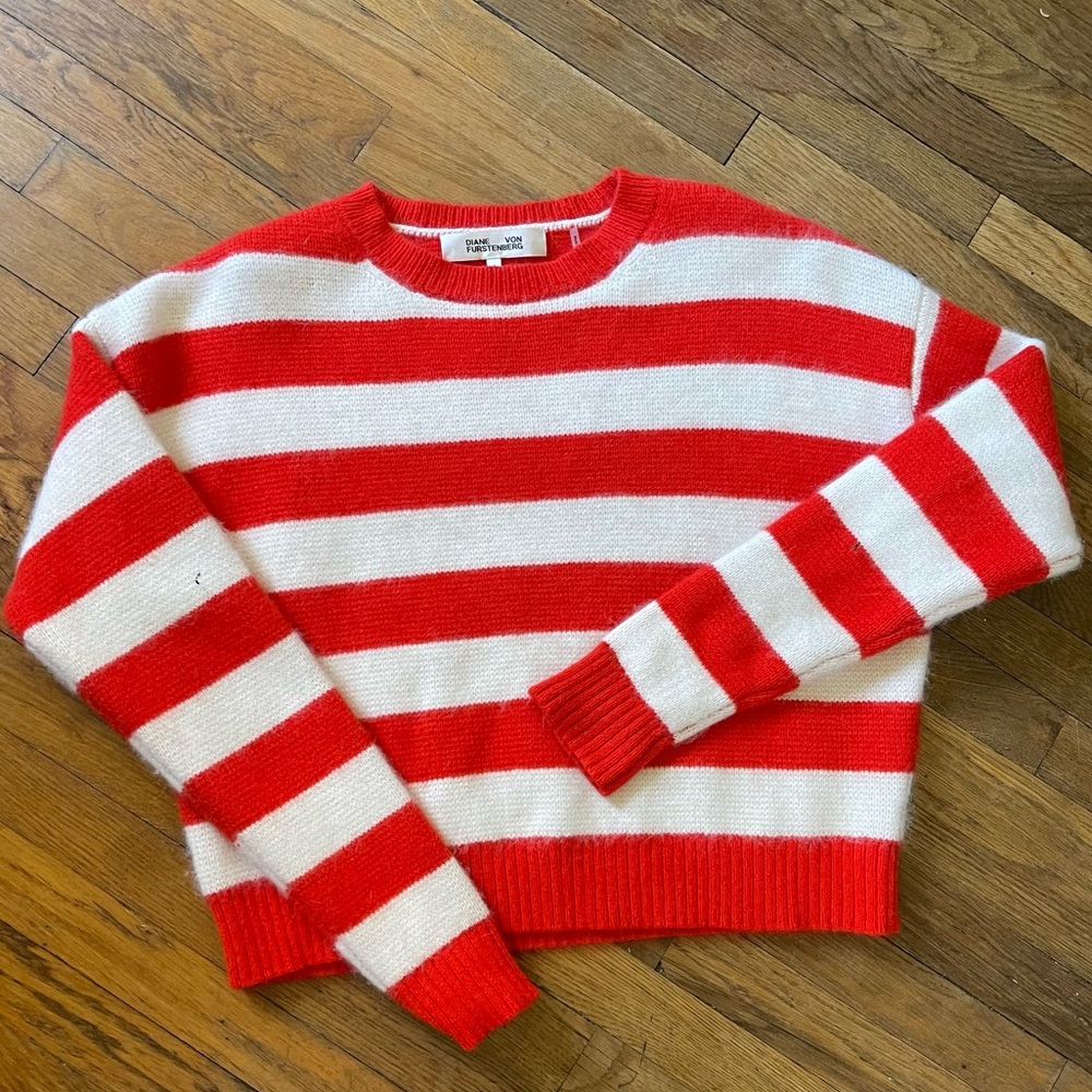 Diane Von Furstenberg striped sweater